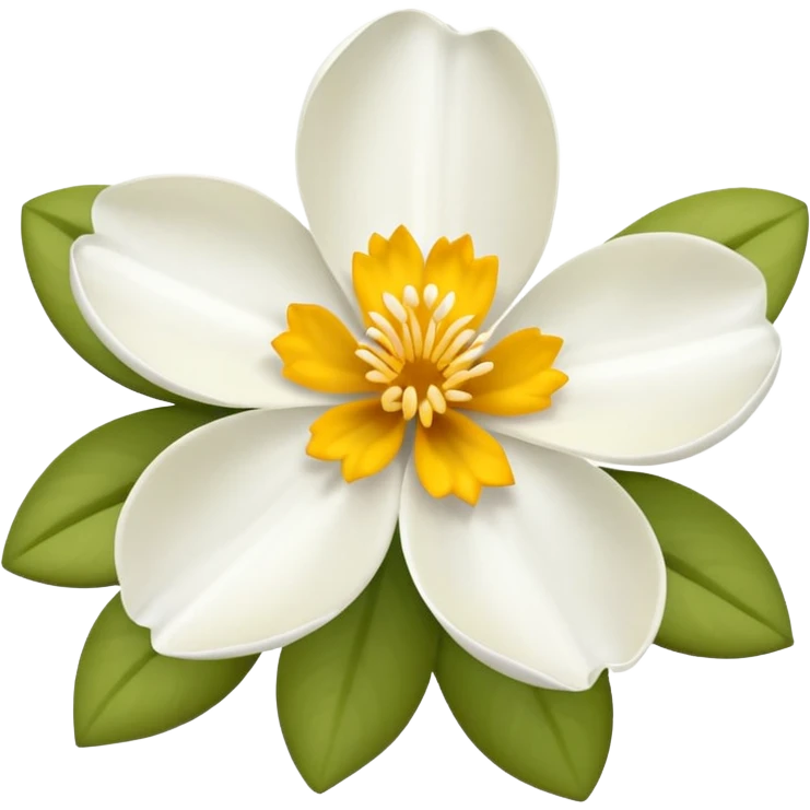 Flor de vainilla emoji