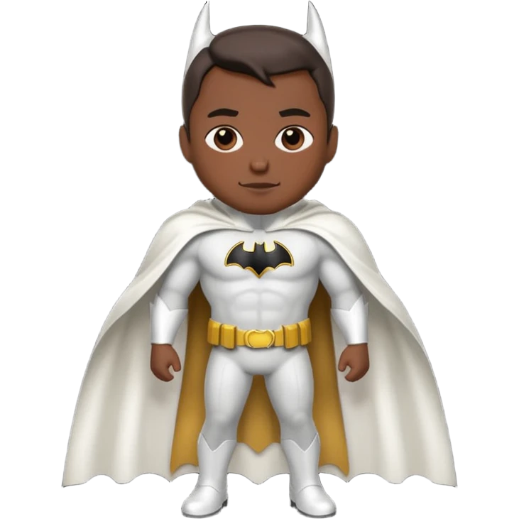 batman white emoji