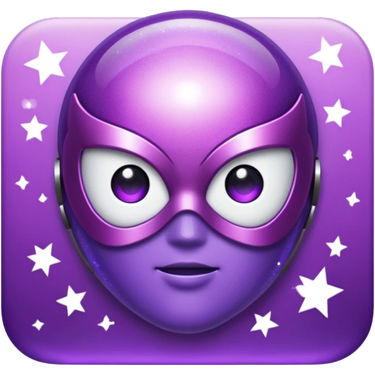 glitter purple marvel emoji