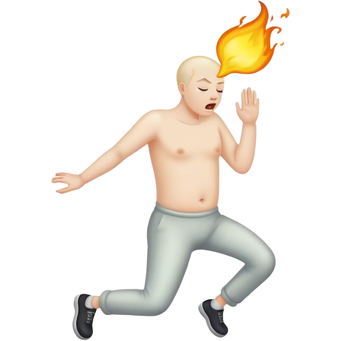 Farting and dying emoji