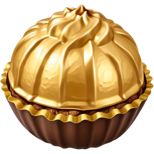 bombón ferrero rocher emoji