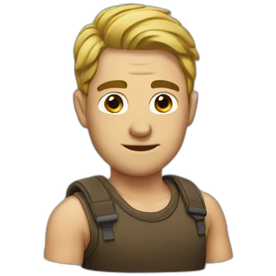 lean man emoji