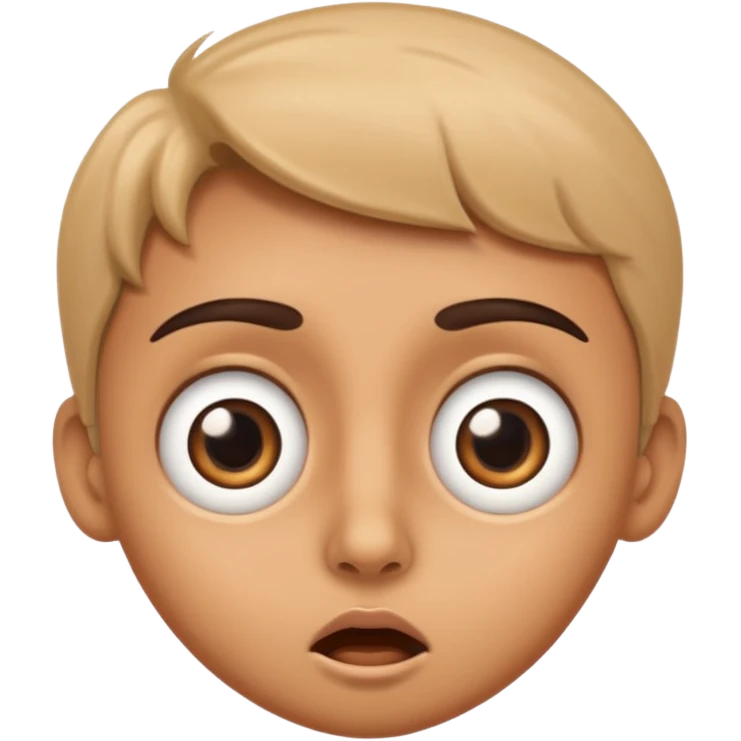 😮 this emoji with wide and big surprised eyes emoji
