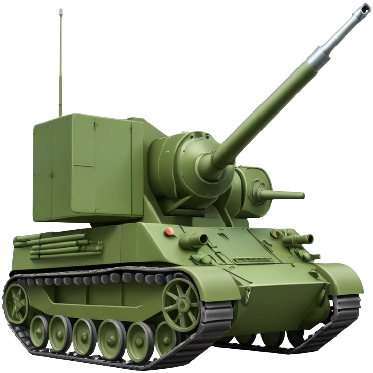 Soviet anti-aircraft gun ZSU-23-4 emoji