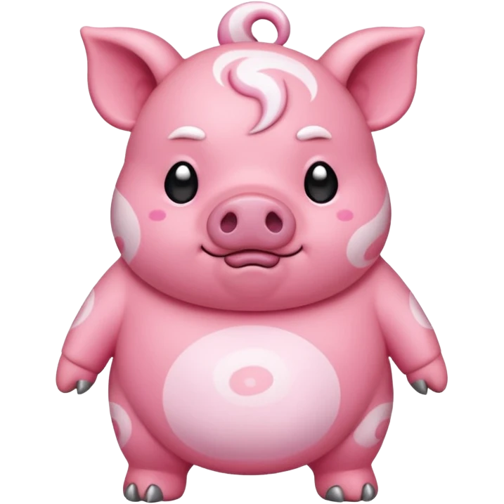Grumpig (full body) emoji