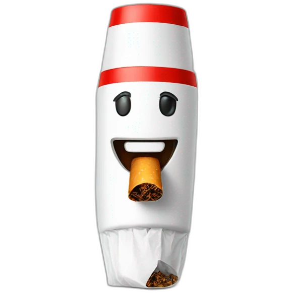 bonhomme cigarette emoji