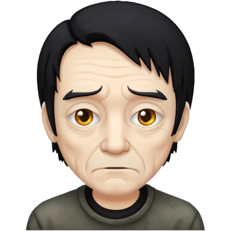 grungy emo old man emoji
