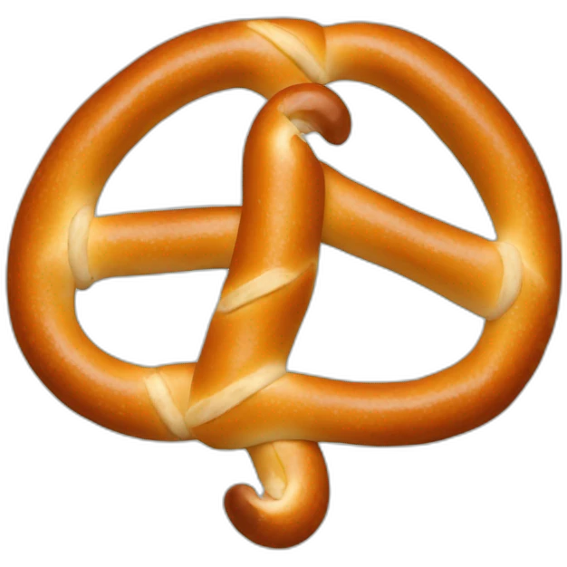 super pretzel emoji
