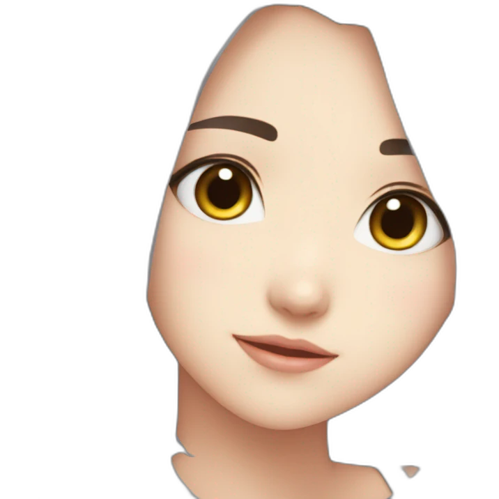 anime cute girl emoji