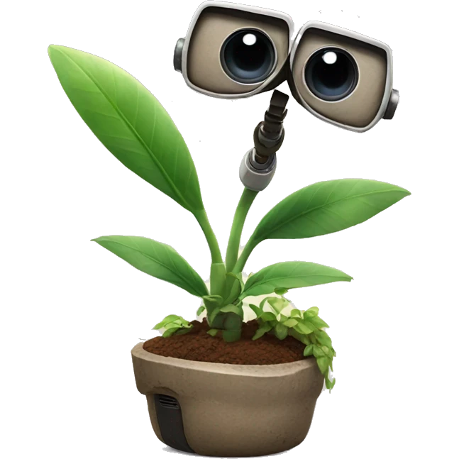 Wall-E's Plant emoji