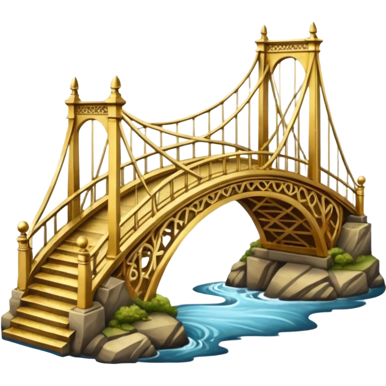 golden bridge emoji