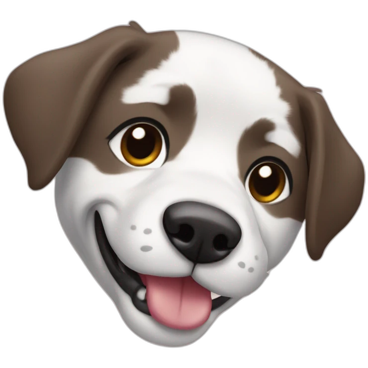 Chien calin emoji