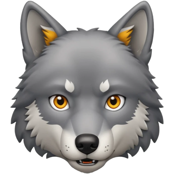Alpha wolf emoji