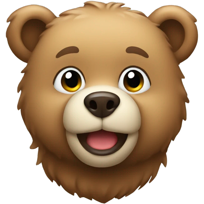 cute bear  emoji