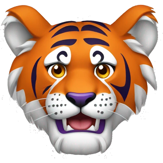 Clemson Tigers emoji