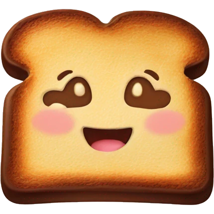 toast with nutella emoji