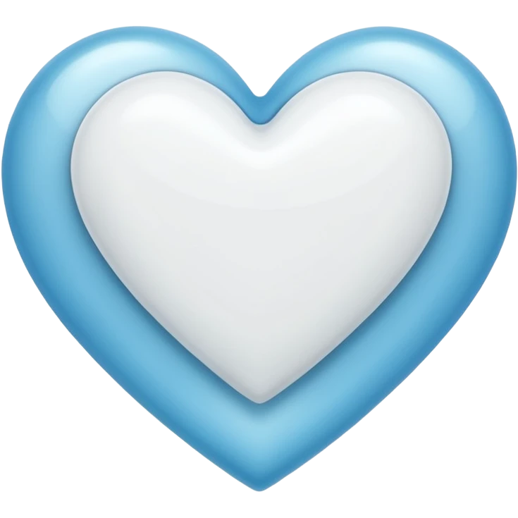 Small white heart emoji