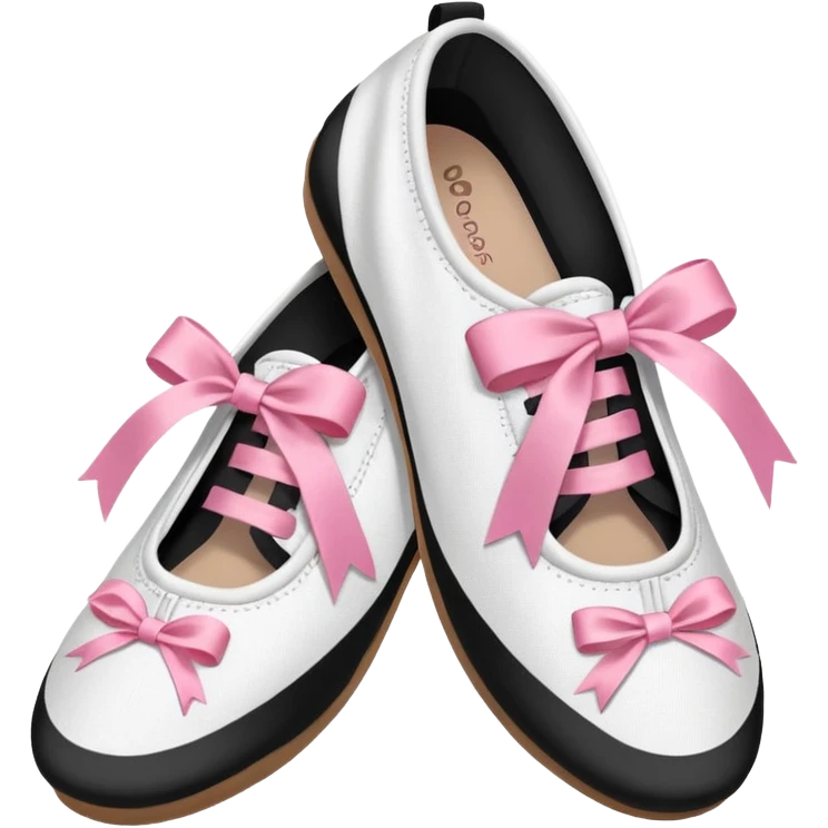 Ballet sneaker flats  emoji