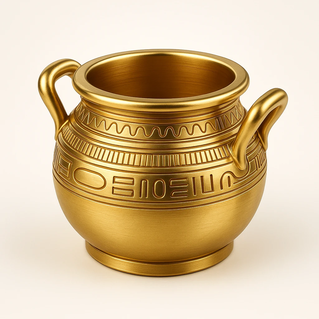 ancient Egyptian cooking scene in hieroglyphic style emoji