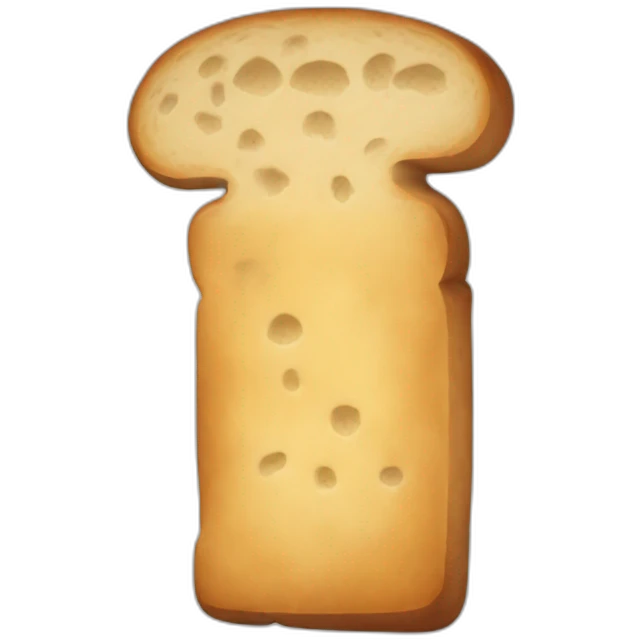old bread pixelated emoji