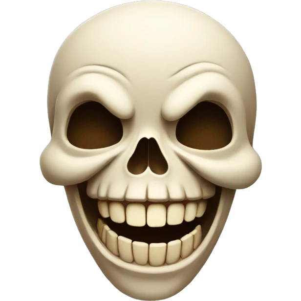 Skull laughing  emoji