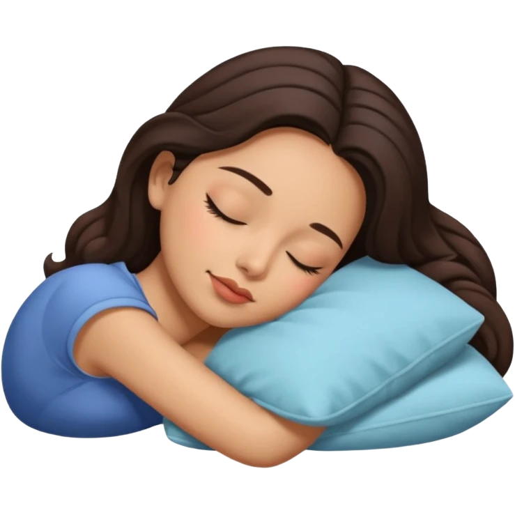 Latina baddie sleeping emoji