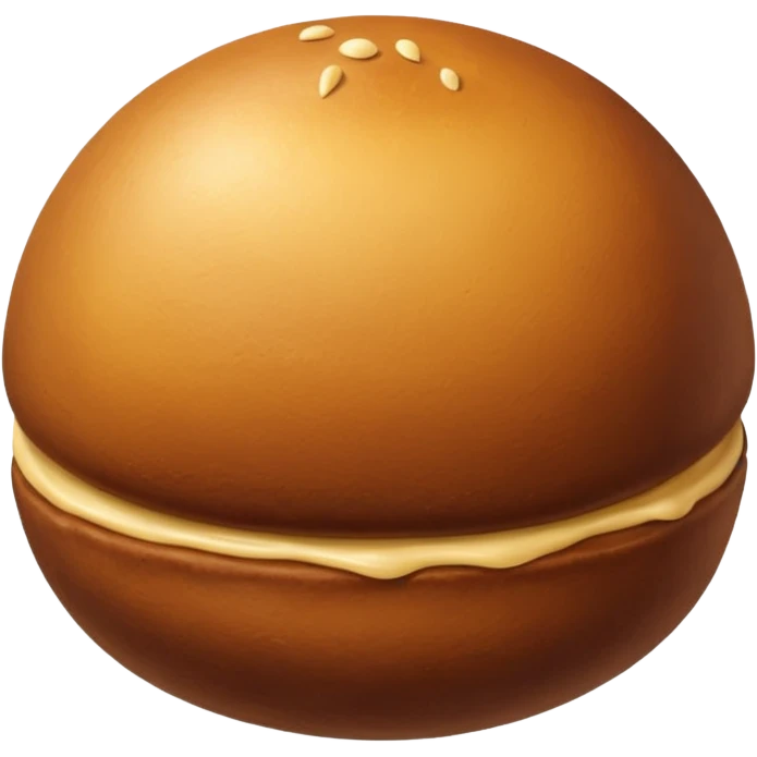 Chocolate filled dough balls  emoji