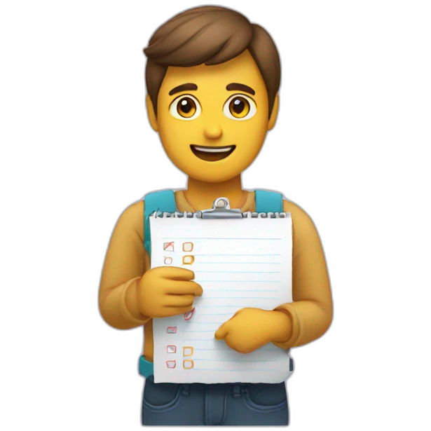 to do list emoji