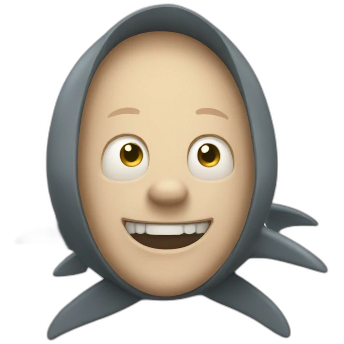 hyper-shark emoji