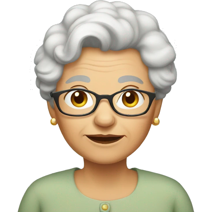 grandma emoji