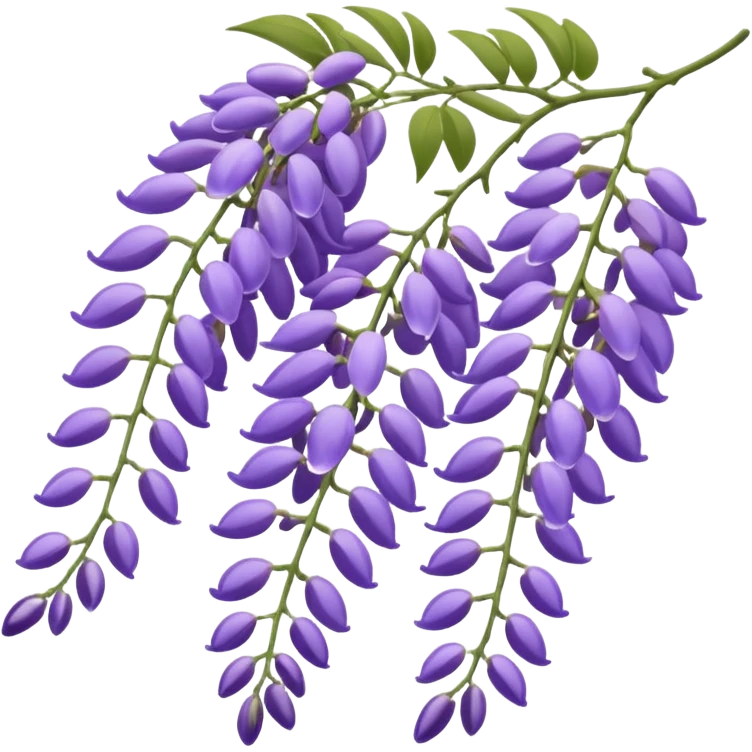 wisteria flower emoji