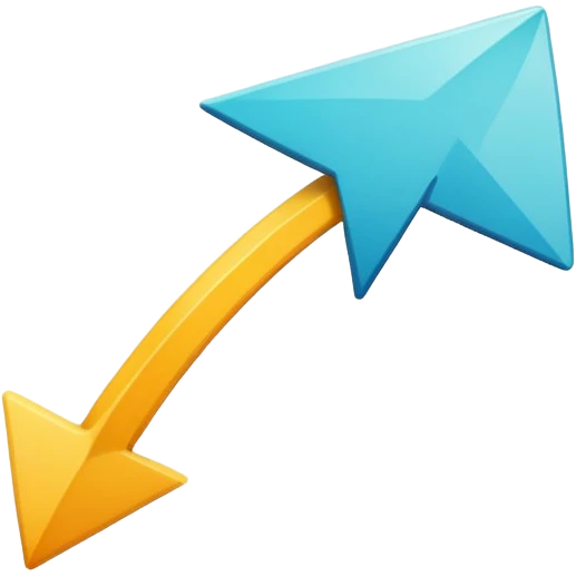 easy direktion arrow emoji | AI Emoji Generator