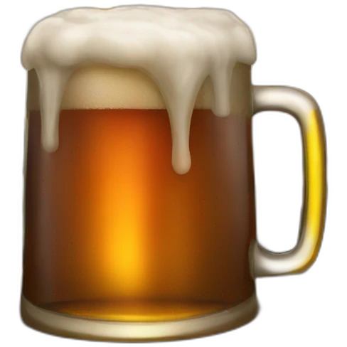beer on a woodfire emoji