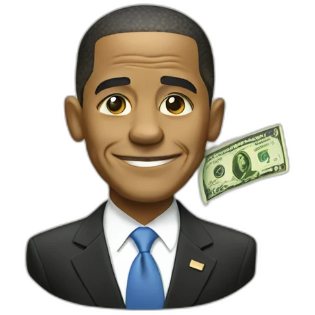 obama money emoji