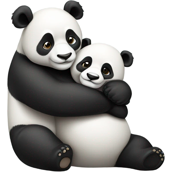 Panda love  emoji