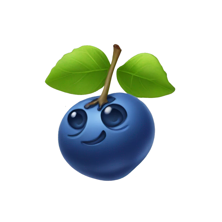 Blueberry emoji