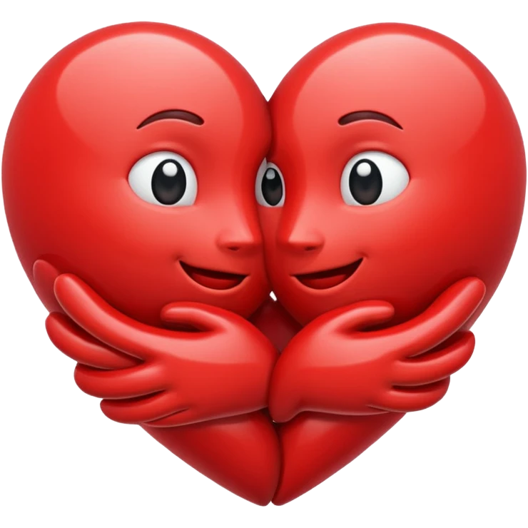 heart hug emoji
