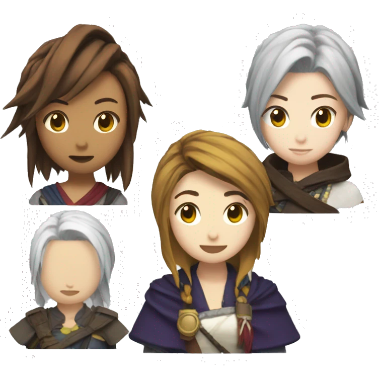 Yuna final fantasy  emoji