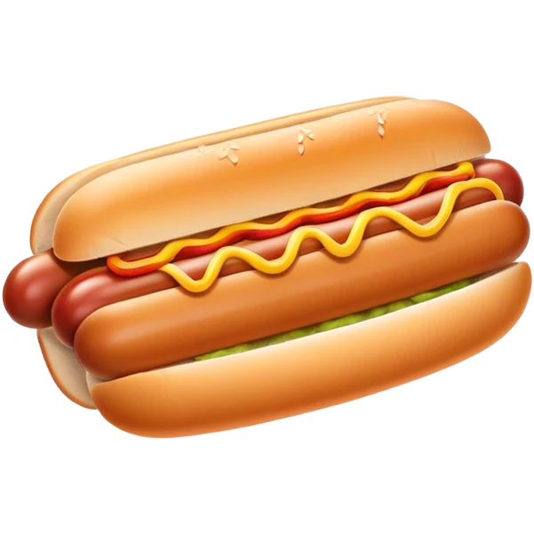 hot dog emoji