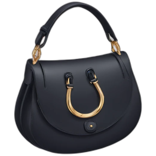 dior horseshoe bag emoji