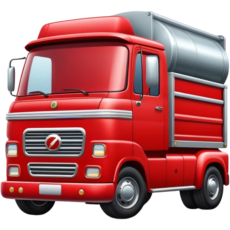 red truck emoji