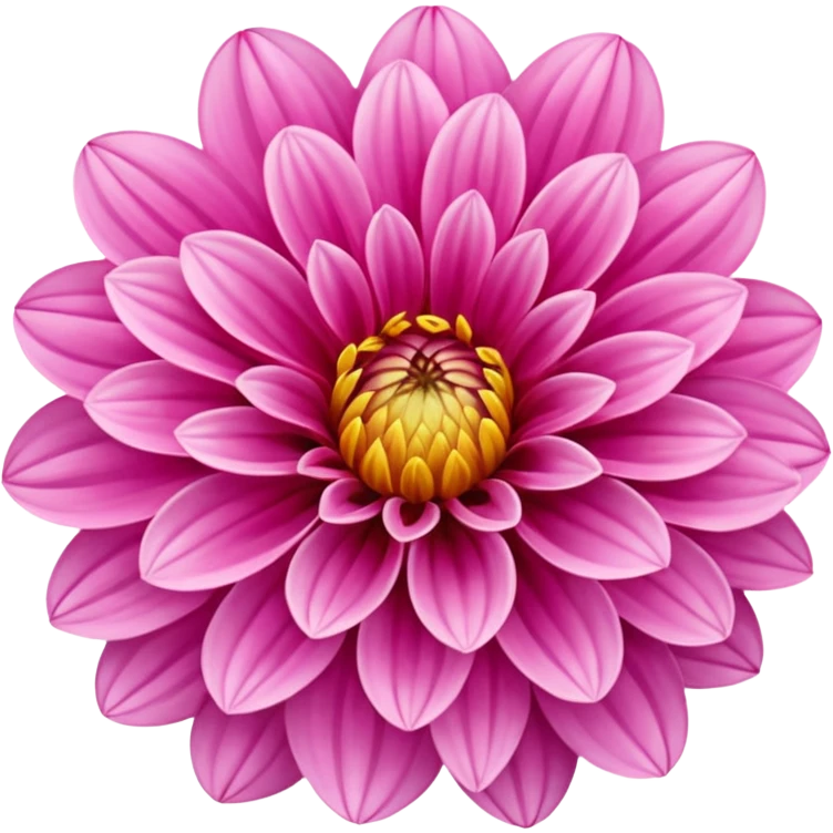 pink dahlia emoji