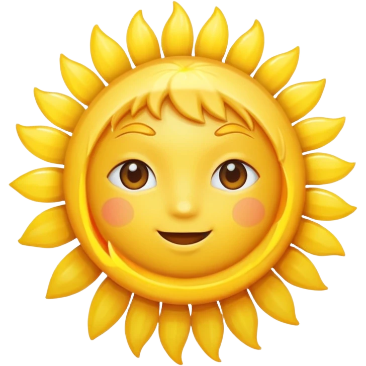 Sun emoji