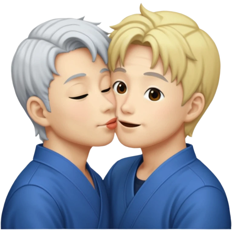 satoru gojo making out kissing with suguru geto emoji