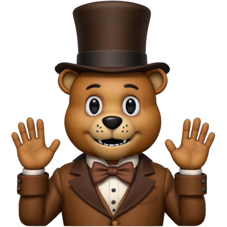 no, sino que es el personaje de FNAF emoji