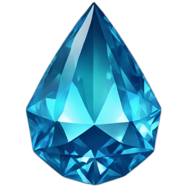 Blue brilliant diamond emoji