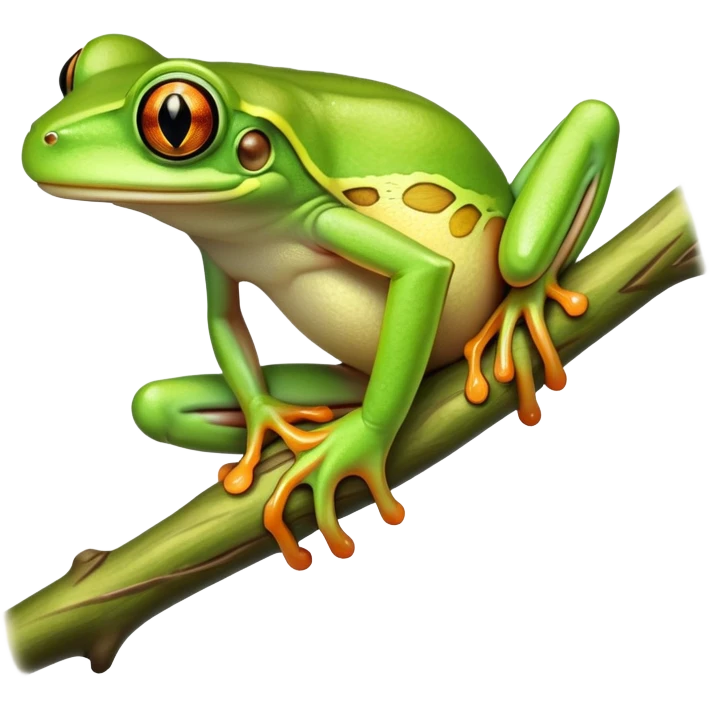green tree frog emoji