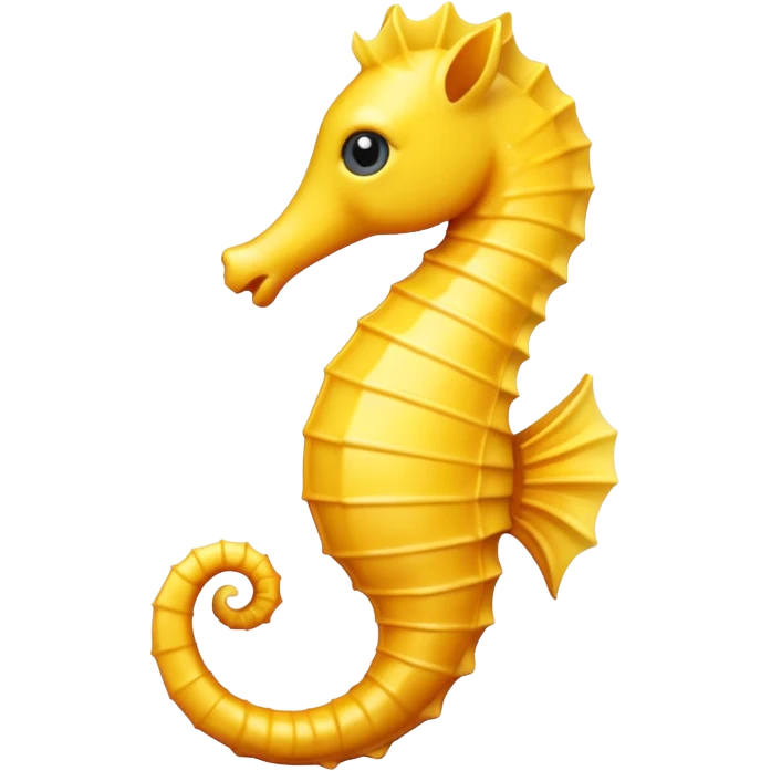 yellow seahorse emoji