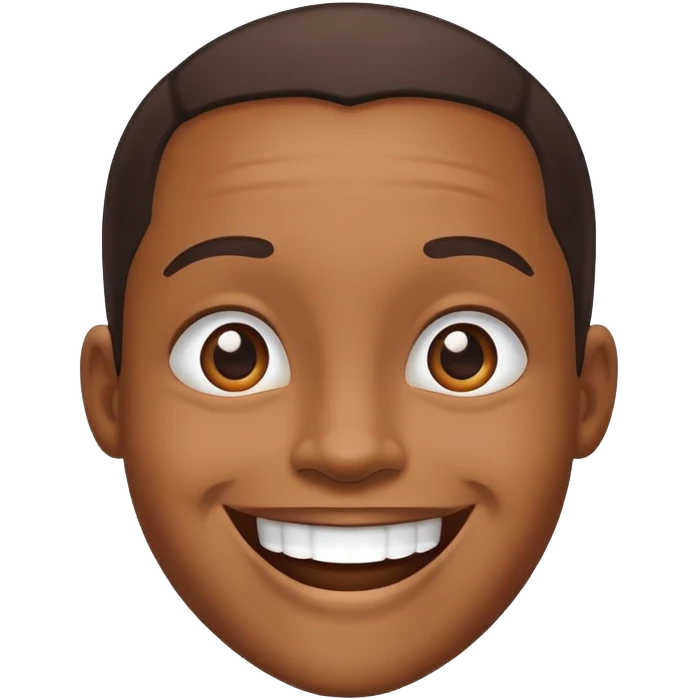 Smiley afor américain  emoji
