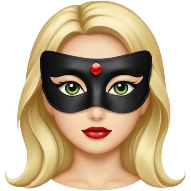 Domino eye mask just the eye mask. I like the 4th but a different style emoji